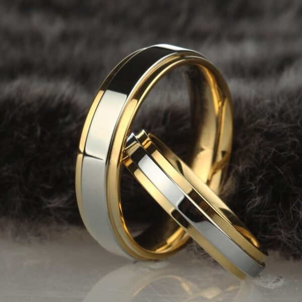 Couple Rings Alloy Ring - Image 2